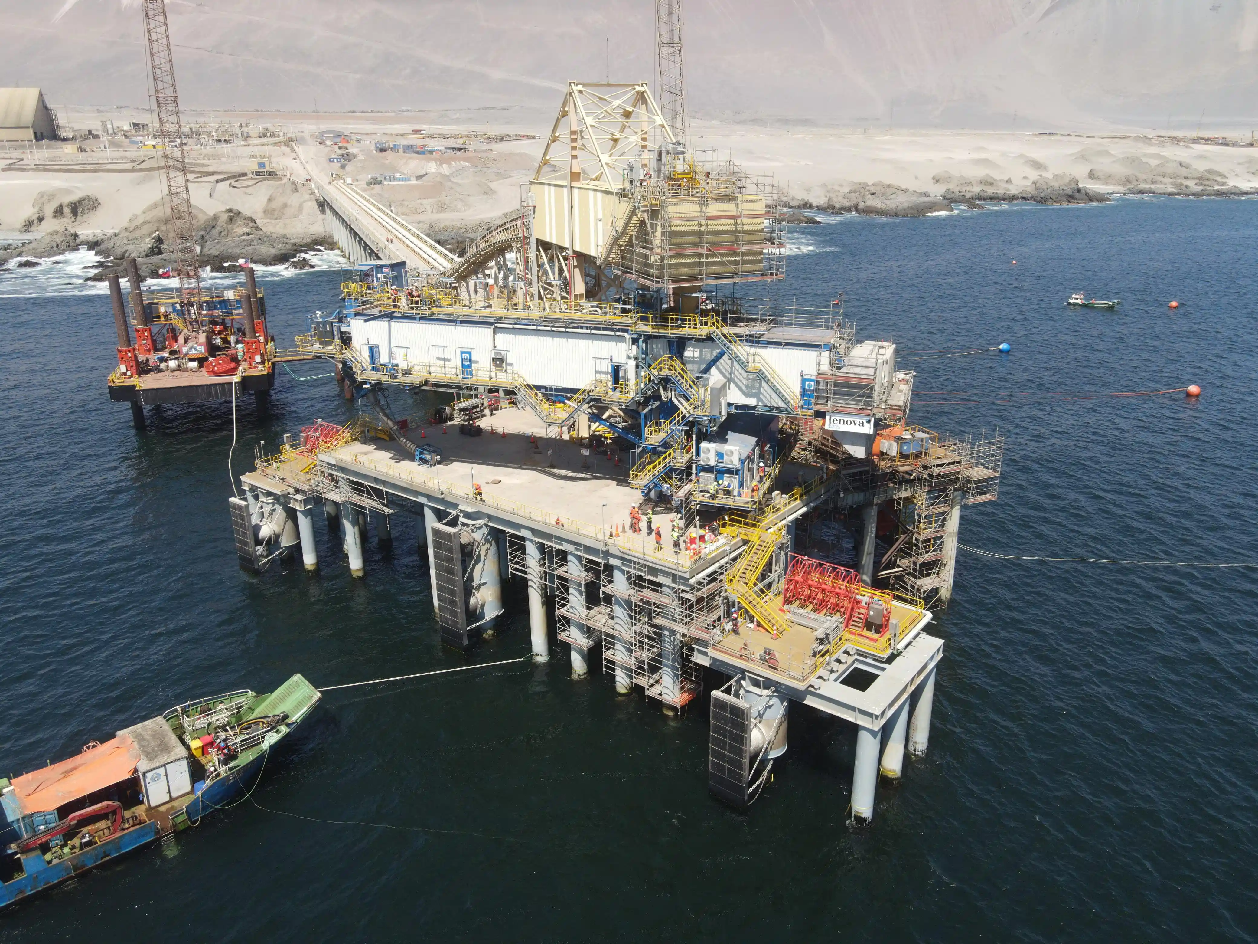 Obras marinas con buceo ECOS