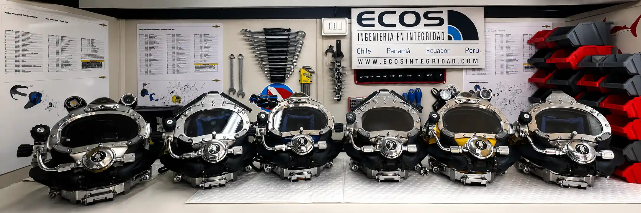 Obras marinas con buceo ECOS