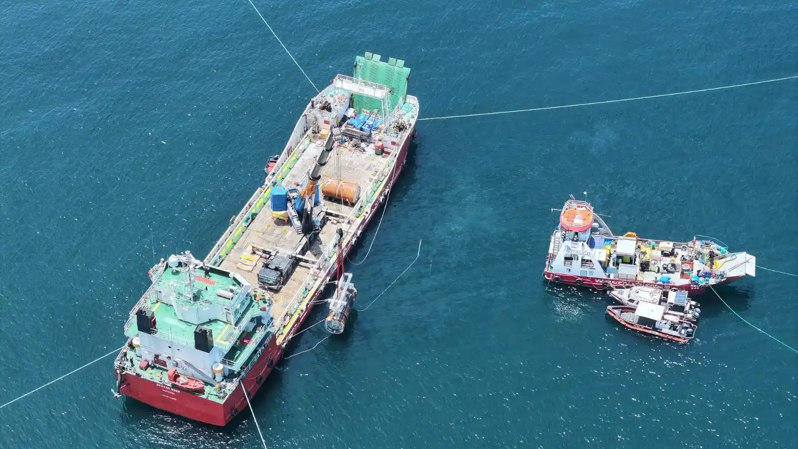 Obras marinas con buceo ECOS
