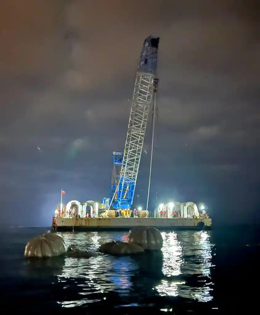 Obras marinas con buceo ECOS